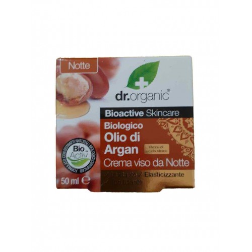 Dr. Organic Argan crema viso notte 50 ml