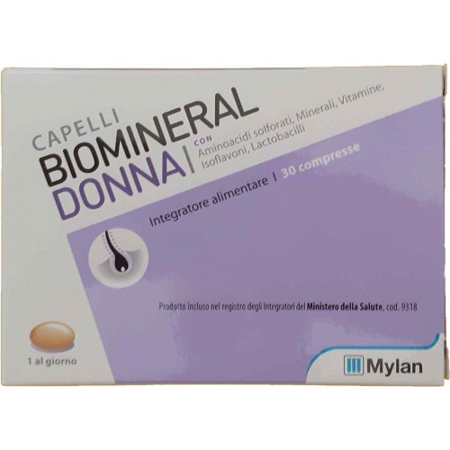 Biomineral capelli donna 30 compresse