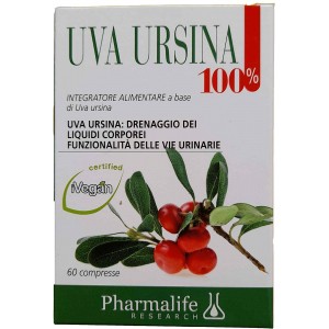 Pharmalife Uva ursina 100% 60 compresse