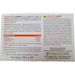 Farmaderbe Memo-Ps complex 30 capsule 2