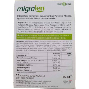 Bios line Migralen 12 bustine 2