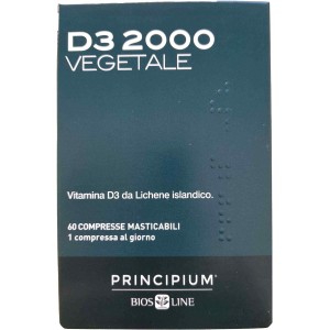 Bios line Principium D3 2000 vegetale 60 cpr
