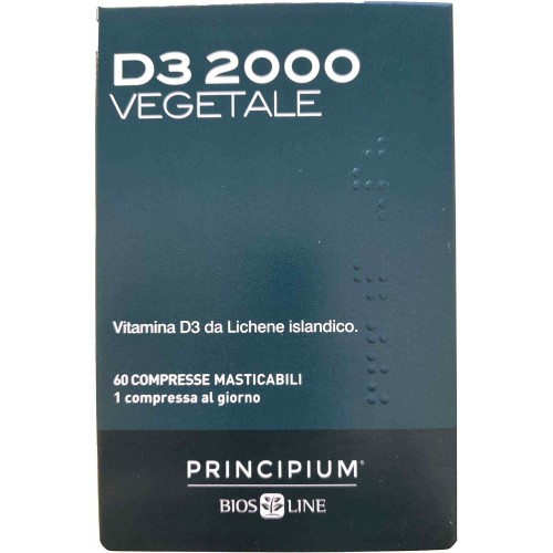 Bios line Principium D3 2000 vegetale 60 cpr