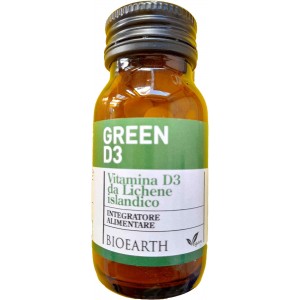 Bioearth Green D3 60 compresse vitamina d3 