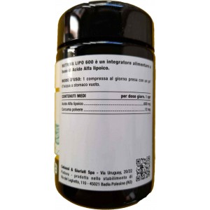 Nutriva Lipo 600 30 compresse 2