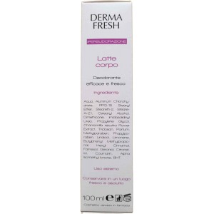 Derma fresh IPERSUDORAZIONE LATTE CORPO DEODORANTE 100 ML 2