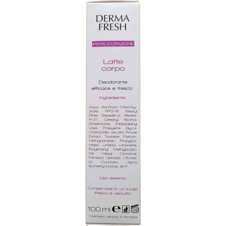 Derma fresh IPERSUDORAZIONE LATTE CORPO DEODORANTE 100 ML