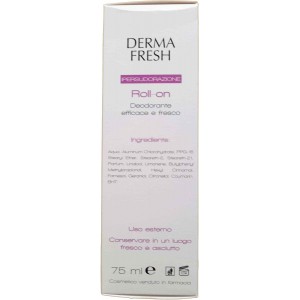 Derma fresh  IPERSUDORAZIONE  DEODORANTE ROLL ON 75ML 2