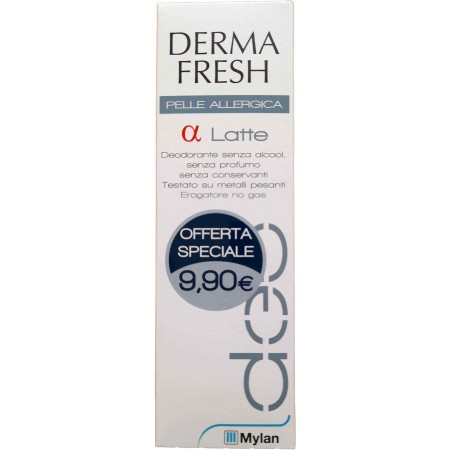 Derma fresh alfa LATTE DEODORANTE  PELLE ALLERGICA IRRITABILE 100ML