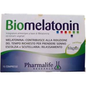 Biomelatonin 15 compresse Pharmalife 