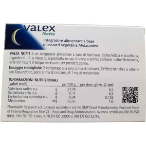 Valex notte 30 compresse Pharmalife  2