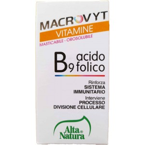 Alta natura acido folico b9 40 compresse