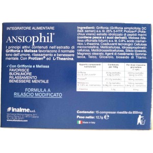 Ansiophil 30 compresse Alta natura 2