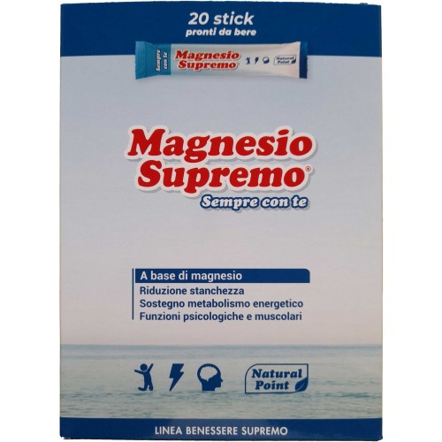 Magnesio supremo sempre con te...
