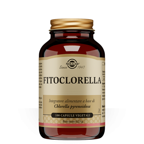 fitoclorella 100 capsule solgar