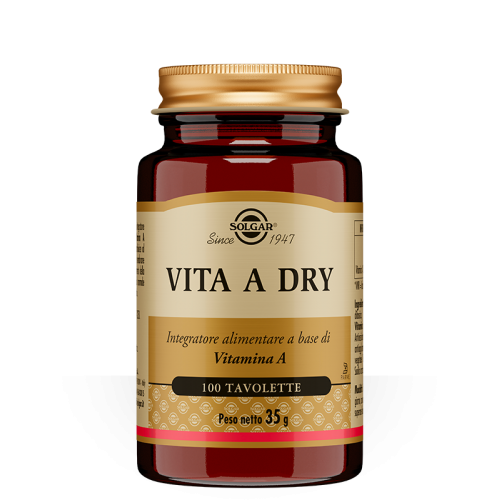 Vita A Dry 100 tavolette Solgar