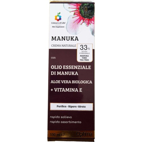 Crema eudermica manuka 100 ml Optima