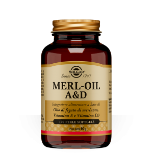 Merl Oil A & D  100 perle softgels