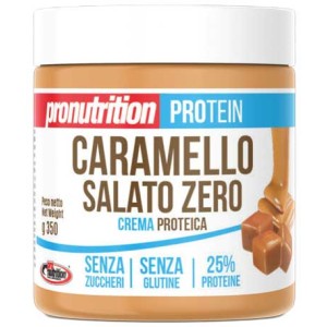 Crema zero caramello salato 350 grammi Pronutrition