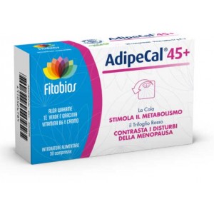 Adipecal 45+ 30 compresse Fitobios