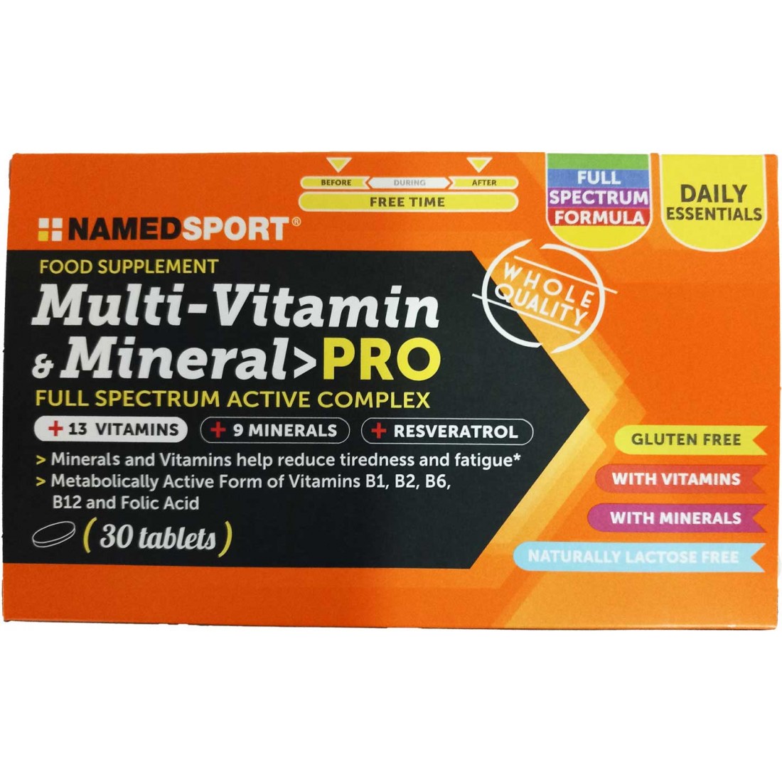 Named sport multi vitamins minerals strong