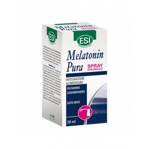 esi melatonin pura spray sublinguale 20 ml