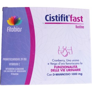 Cistifit fast 10 bustine fitobios