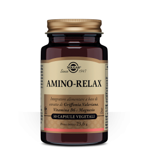 Amino relax 30 capsule vegetali Solgar