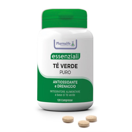 Pharmalife Tè verde 100% 120 compresse