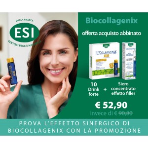 Biocollagenix forte 10 drink + Siero Concentrato Effetto Filler
